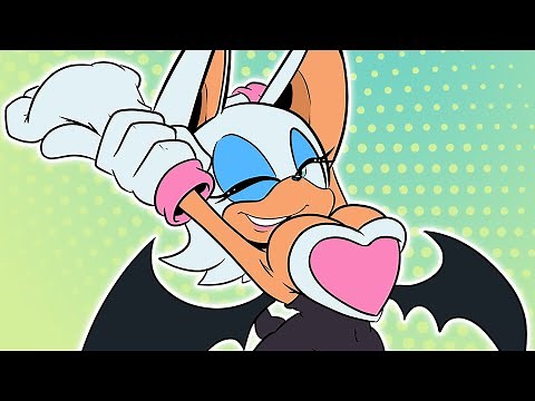 Rouge The Bat Shows Off Her Figure