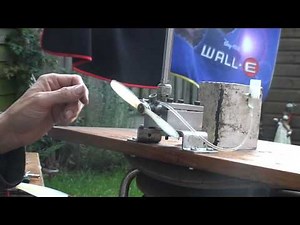 DC Wasp glow plug model plane engine, starting and running.