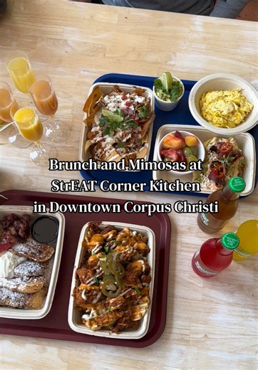 Brunch and Mimosas at StrEAT Corner Kitchen