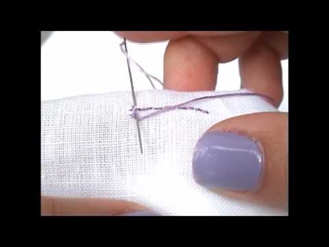 Punto Festone - Tutorial Ricamo a mano