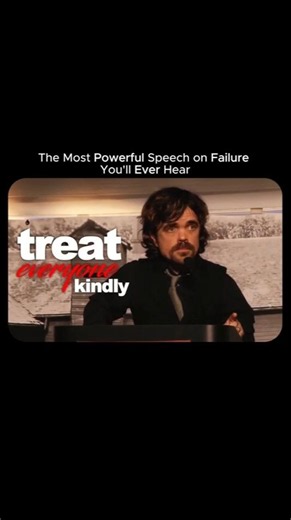 The Most Powerful Speech on Failure You'll Ever Hear | Peter Dinklage #motivation #viral #success