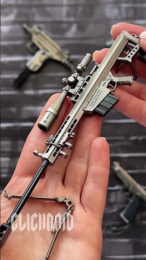 Barrett M82 Detachable Keychain 2 Keychain - #csgo #military #shorts #toys #outdoors #edc