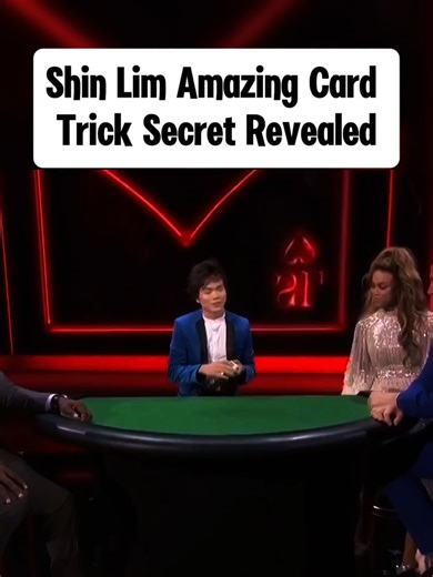Part 1 | Shin Lim Amazing Card Trick Secret Revealed #magicrevealed #illusionrevealed #secretrevealed #magicsecret