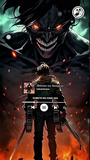 Shinzou wo Sasageyo! | Linked Horizon Attack on Titan Opening 2 #shinzouwosasageyo #AttackOnTitan