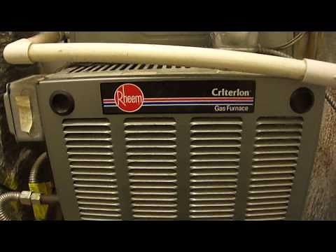 Rheem Criterion High Efficiency Furnace & Central A/C