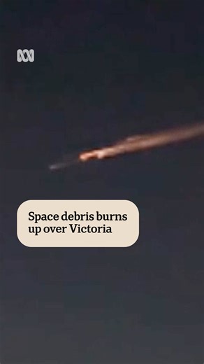 Keen-eyed observers across Victoria have been stunned by a bright, large object seen blazing through the skies overhead early on Monday morning. The object was visible from locations as varied as Hawthorn, Frankston and Mentone in metropolitan Melbourne to Rochester, Ballarat and Apollo Bay in regional Victoria, according to callers who reported seeing it to ABC Radio Melbourne. One said he spotted a "massive, bright orange meteor ... slowly streaking through the sky", while another reported "ma