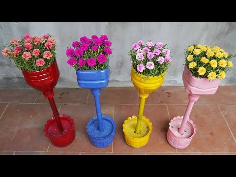 DIY Plastic Bottle Vertical Garden for Small Spaces | Gardening Tutorial