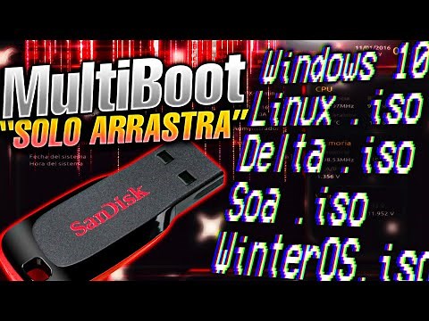 ⚡Create Multiboot USB Flash Drive / Windows 10 and MORE / All in ONE😎