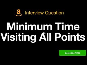 Leetcode 1266: Minimum Time Visiting All Points
