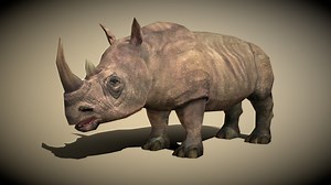3DRT - Safari animals - Rhino - 3D model by 3DRT.com