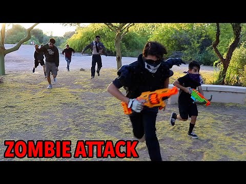 A ZOMBIE INVASION | Zombies Sneak Attack | D&D Squad Battles