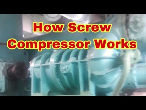 How Screw Compressors Works