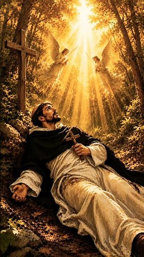The Origin of the Rosary ✝️ | Our Lady appears to St. Dominic #shorts #catholic