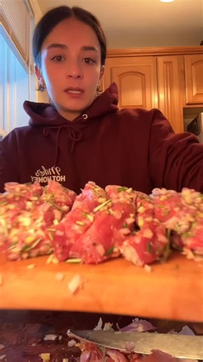 gigi on Instagram: "chaotically (but correctly?) cooking the lamb chops!!! (i think this was how to properly cook lamb chops) #cooking #lambchops #cookwithme #tutorial"