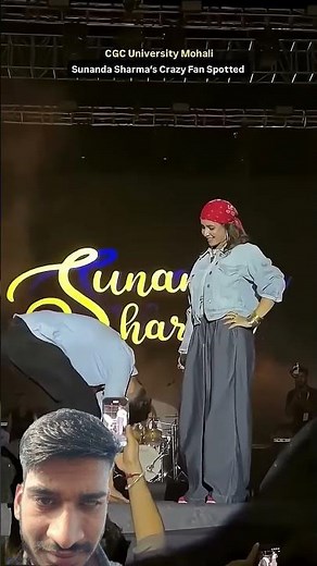 Sunanda sharma live performance cgc university ✨💕#sunandasharma #fanmoments #liveperformance