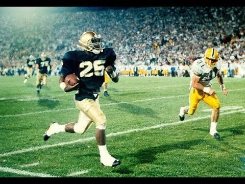 The Rocket - Raghib Ismail Notre Dame Highlights