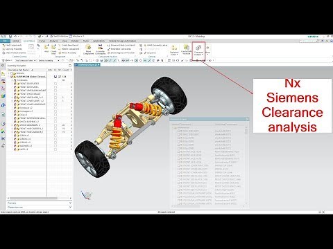 Nx siemens quick clearance analysis feature