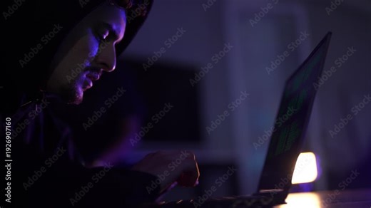 Backend software engineer writing complex command line scripts in dark office. Lead DevOps programmer debugging server infrastructure code late at night.