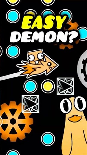 This is An Easy Demon? #geometrydash
