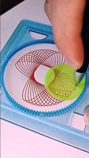 amazing spirograph art #shorts #shortsvideo