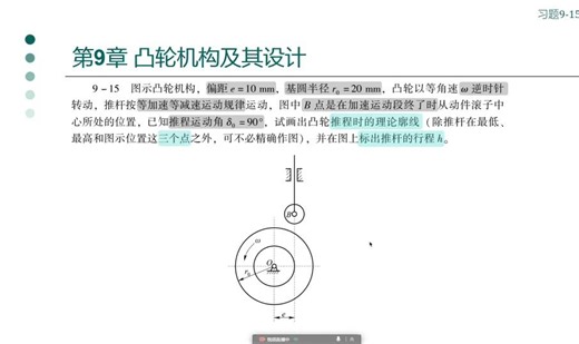 机械原理 - 习题讲解 - 0915