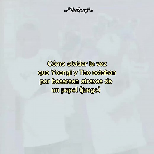 BTS Suga and Taehyung Kiss Paper Game Moments