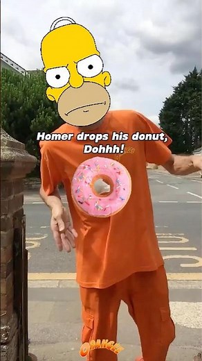 Homer Drops his Donut, Doh! | Trend | Meme #trending #trend #homer