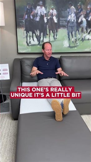 Upgrade your living room with the comfort of American Leather sleeper sofas!