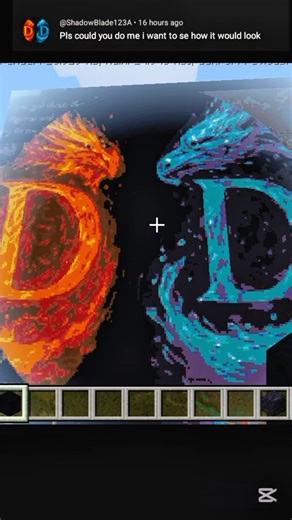 Made the MOST POWERFUL Minecraft LOGO 😱🔥designed this