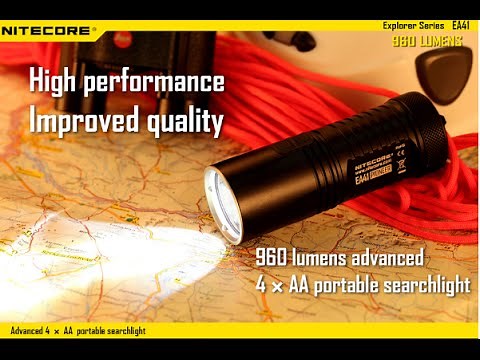 Lampe torche LED 1020 Lumens Nitecore EA41
