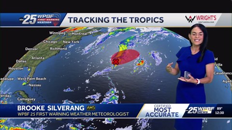 National Hurricane Center tracking disturbance in the Central Atlantic