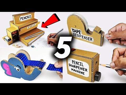5 Amazing things to do from cardboard !