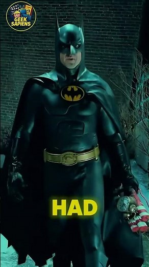 Michael Keaton Couldn't Even Turn His Head in the Batman Suit 😳 #Batman #DC