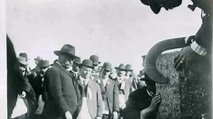 Did you know that the Roosevelt Arch is constructed of native columnar basalt? It was quarried locally and built over 6 months in 1903. No one actually knows who the designer of the arch is as these facts were lost to history. President Theodore Roosevelt just happened to be on holiday as the arch was being constructed. He was in the right place at the right time to have hundred of people show up as he did a speech dedicating the arch as the grand entrance to Yellowstone’s most popular entrance.