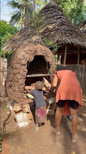 How to make a homemade clay oven step by step 🏺🔥 simple and natural #VillageLife #shorts