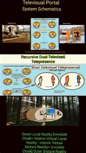 Mirror-World Portals And Dual-Realities