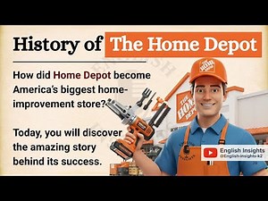 DIY || How The Home Depot Became the World’s Largest Retailer || Learn English Through Story Level 4