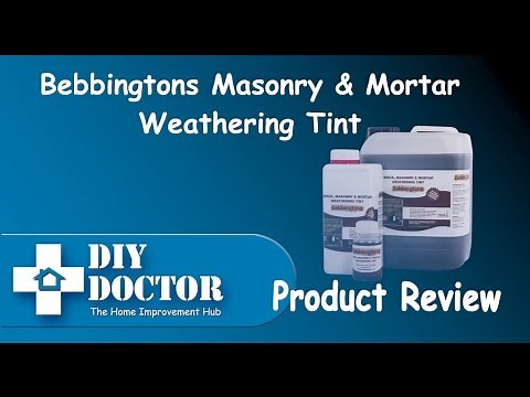 How to match existing bricks, colour and tint bricks, blocks, tiles and mortar after cleaning bricks