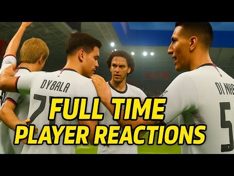 FIFA 16 FULL TIME REACTIONS 🎬 | New Player Emotion Animations Update