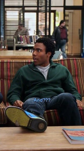 troy and abed's one word script 🤯 | Community #shorts