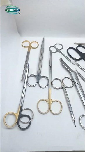 Premium Surgical Scissors Showcase | Stainless Steel Instruments by MedSnip Surgical
