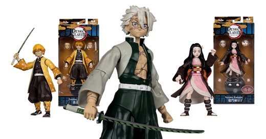 McFarlane Toys unveils new Demon Slayer: Kimetsu no Yaiba action figures