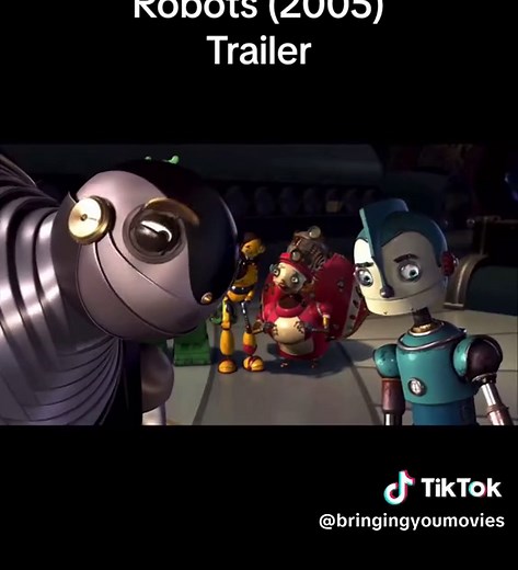 Robots (2005) Trailer #movie #movies #viral #foryou #follow #film #tiktok #trending #trailer #nostalgia #nostalgic #pixar #movietrailer #robots