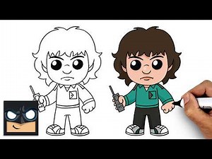 How to Draw Mike Wheeler | Stranger Things