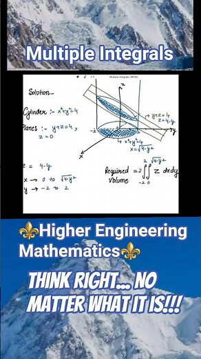 Multiple Integrals #mathematics #engineeringmathematics #integral #maths #highermathematics