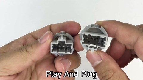 Rear Tail Light Brake Lamp Socket, Replacement for Honda Accord Civic 1998-2015 For Fit 09-13 For Acura CL RL, Replaces OE: 33515-S50-003 (Turn Signal Lights Wire Harness Plug Holder)(2PCS)