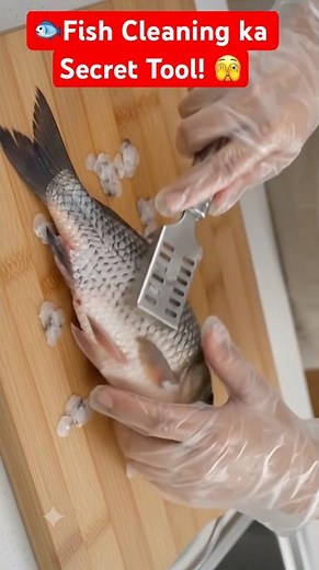 Fish Ke Scales Hatao 2 Minute Mein! 🔥Fish Scaler Remover Honest Review