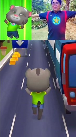 Talking Tom Gold Run - Mèo Tom Chạy Vàng Đuổi Bắt Tên Cước Tập 23 Gameplay