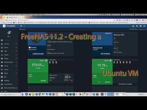 FreeNAS 11 - Creating a Ubuntu VM