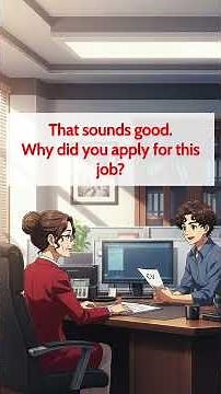 Real Job Interview English (A2) | Learn English at Work #learnenglish #spokenenglish